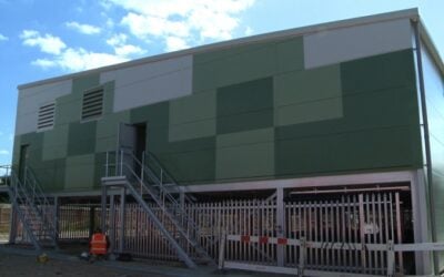 The first grid-scale battery storage project in the UK, a 6MW/10MWh system opened in 2014 as a trial of the technology's ability to provide grid services. Image: S&C Electric.