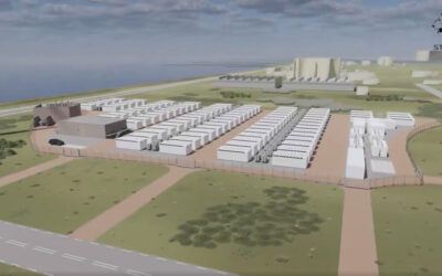 Netherlands battery storage project render