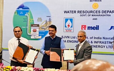 MEIL signs an MoU with Maharashtra Govt to develop 4000 MW Capacity 2 Pumped Storage Projects