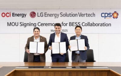 OCI and LG MOU signing ceremony