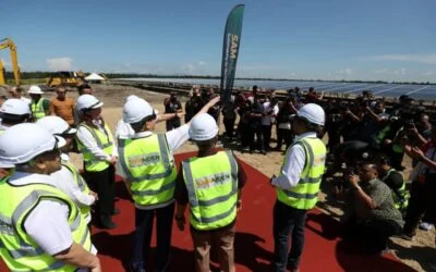 Recent inauguration ceremony for a large-scale solar PV project by the Ministry of Energy Transition and Water Transformation (PETRA) in Malaysia. Image: PETRA