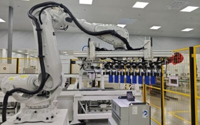MESA member facility, battery pack assembly line. Image: Courtesy of MESA