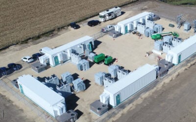A battery storage project in Illinois.