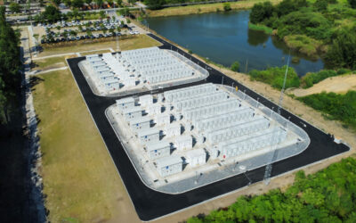 The commissioned project, which is paired with waste-to-energy and solar PV generation. Image: NHOA.