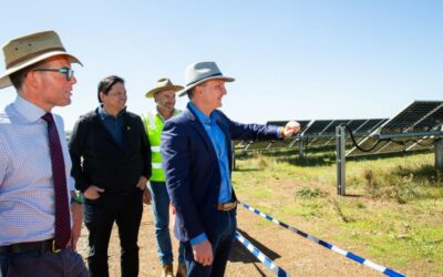 Acen Australia owns a number of solar PV projects in NSW, such as the 936MWdc New England solar project (above). Image: ACEN Australia.