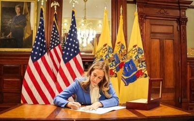 New Jersey Governor Mikie Sherrill (pictured) signed the legislation among six Executive Orders in her first day in office. Image: Image: State of New Jersey.