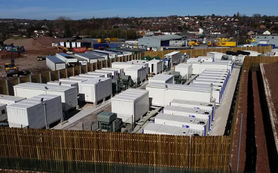 A Noriker Power-developed battery storage project in the UK. Image: Noriker Power.