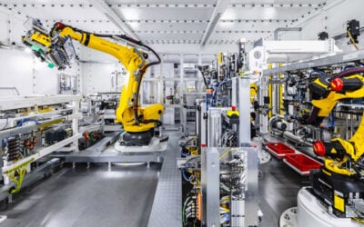 Robotic manufacturing lines at Northvolt Dwa in Gdansk, Poland. Image: Lyten / Businesswire