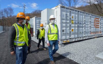 KCE NY 3, a non-wires alternative BESS project at distribution system level for utility Orange & Rockland in Pomona, New York State. Image: Key Capture Energy.