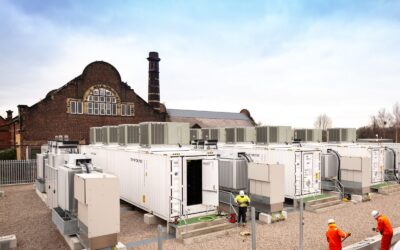 is primarily known for its huge offshore wind portfolio, but is now expanding into solar and storage, including with this BESS project in the UK (Carnegie). Image: .