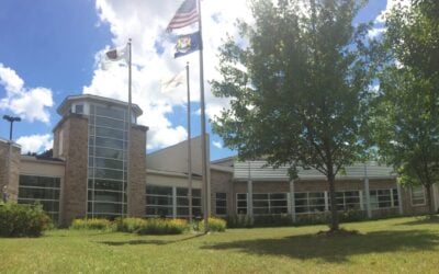 The Oshtemo Township Hall building in Michigan. Image: Oshtemo Township via Facebook.