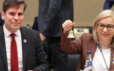 The Minister of the Environment of Poland, Paulina Hennig-Kloska, meeting of the Energy Council (TTE) in Brussels. Image: Website of the Republic of Poland.
