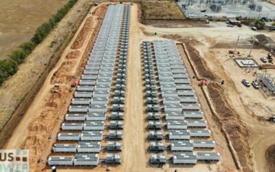 The Ebony battery storage project in Texas from Plus Power, which the firm secured tax equity financing for. Image: Plus Power.