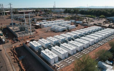 Plus Power's Superstition Energy Storage facility in Gilbert, Arizona. tax equity investment