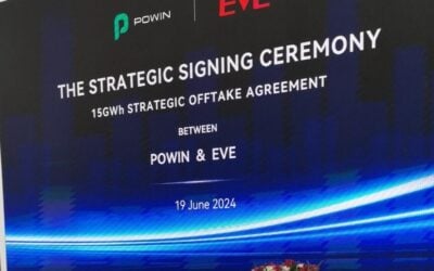 Powin's suppliers like EVE Energy would later become among its biggest direct competitors. Image; Cameron Murray / Solar Media