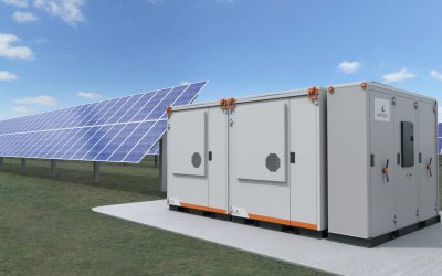 Illustrative rendering of RWE Renewables' Hickory Park solar-plus-storage project, which is being equipped with battery storage from Wärtsilä and is in Georgia Power's service area. Image: Wärtsilä.