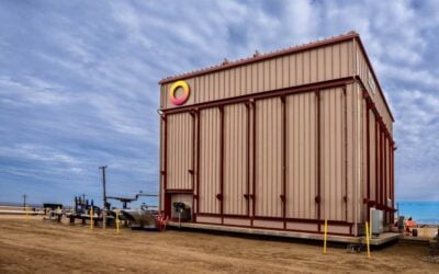 Rondo Energy's first 100MWh project, in California, which went into commercial operation recently. Image: Rondo Energy