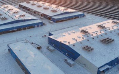 Jimsaer Vanadium Flow Battery Energy Storage Project. Image: Rongke Power