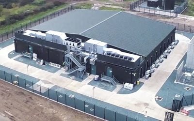 Centrica's Roosecote battery energy storage system (BESS) project in England. Image: Centrica.