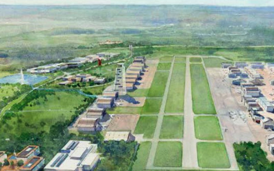 A render of the Greenport campus where the BESS will be located. Image: Greenpower via Linkedin.