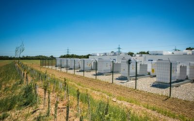 Statera's Pelham Storage battery storage project in Hertfordshire, UK. Image: Statera