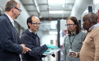 The company produced its first batteries recently. Image: Elinor Batteries.