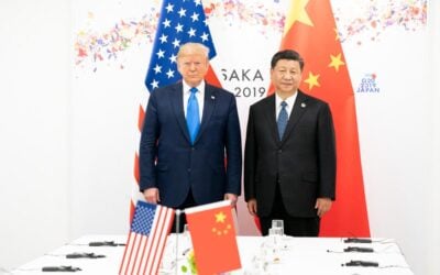 Trump and Xi Jinping (US China tariffs)
