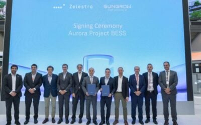 Zelestra Sungrow Chile deal ceremony