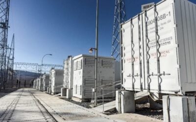 The Andes Solar IV solar and BESS project, another of AES Andes' in Chile. Image: AES Andes.