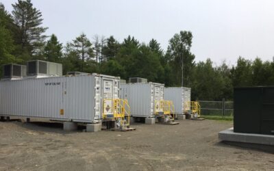 A 4.99MW/10 MWh BESS Agilitas put into commercial operation in Madison, Maine, in 2019. Image: Agilitas Energy.