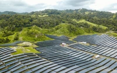 A solar PV plant in Indonesia. Image: Foto Ridho Bimanyu | PLTS Likupang.