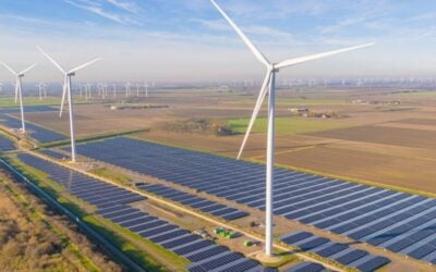 Hybridisation of
technologies is
just one factor
creating greater
complexity in
renewables asset
performance
management. Image: Eneco.