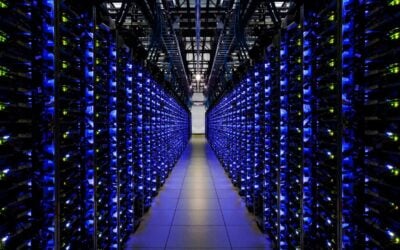 A Google data centre in Douglas County, Georgia. Image: Google Data Centers.