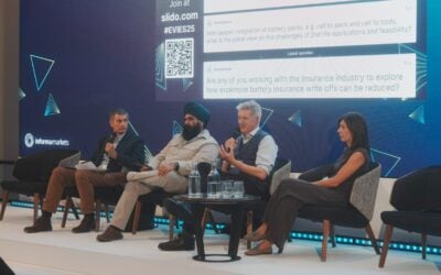 The panel discussion about second life batteries on Day One of the EV Infrastructure and Energy Summit last week