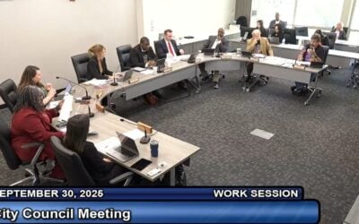 City of Denton Sep 30, 2025 City Council where the Jupiter Power BESS offtake deal was discussed