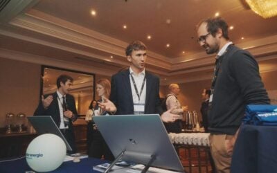 Delegates in discussion at the Battery Asset Management Summit UK & Ireland 2025 this week (14/15 October).