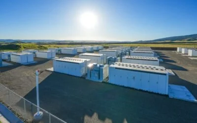 Arevon's California Flats solar-plus-storage project. Image: Arevon.