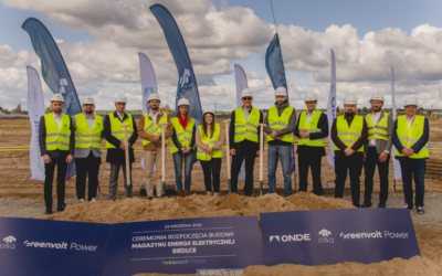 Stakeholders at Greenvolt's project in Poland. Image: Greenvolt.