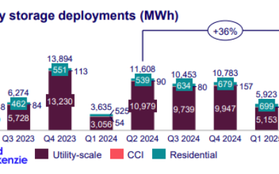 Wood Mackenzie ACP's Q3 2025 Energy Storage Monitor