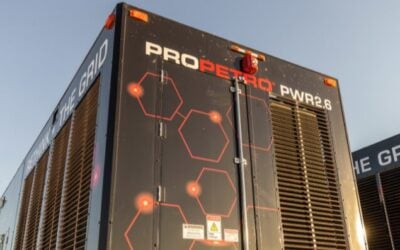 Propwr hybrid natural gas BESS data centre project Propwr hybrid natural gas BESS data centre project