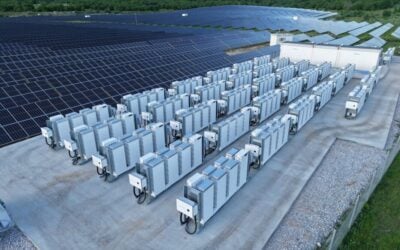 Battery storage at this 10MW/20MWh project in Bulgaria was installed in just 10 days, made possible by Sigenergy's highly modular C&I BESS solution. Image: Sigenergy.