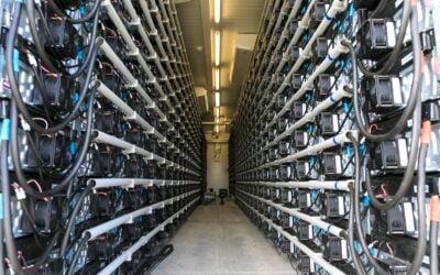Inside RWE Renewables' recently commissioned first lithium battery project in Europe, in  Stephenstown, Ireland. Image: RWE /   Shane O'Neill, Coalesce