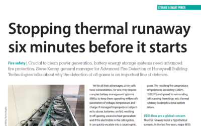 Stopping thermal runaway six minutes before it starts