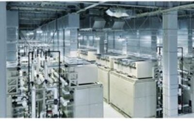 VRFB electrolyte tanks and other equipment at the existing 60MWh project, which connects at the same substation as the new 33MWh will. Image: Sumitomo Electric