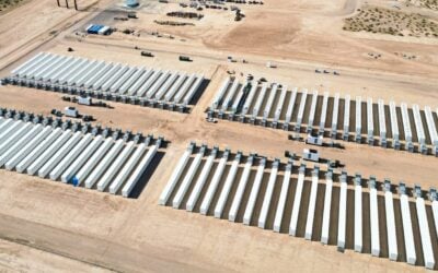 Longroad's Sun Streams 3 project in Arizona, the first in the company's Sun Streams solar complex to incorporate energy storage. Image: Longroad Energy