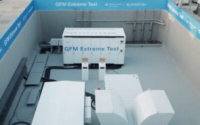 In what Sungrow called an “extreme test”, 14 scenarios aligned with grid requirements across major markets demonstrated the capability of the Power Titan 3.0, which features Sungrow’s Stem-Cell Grid-Forming Tech 2.0.  Image: Sungrow.