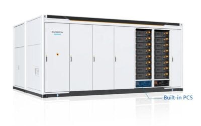 Sungrow's PowerTitan 2.0 integrated AC block BESS. Image: Sungrow.