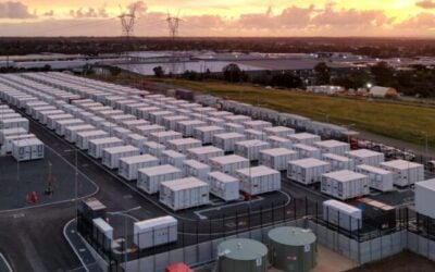 The Supernode BESS in Australia. Its stage 2 was one of the largest to come online outside of China during July. Image: Quinbrook.