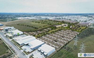 Rendering of Quinbrook Infrastructure Partners' Supernode project. Image: Quinbrook Infrastructure Partners