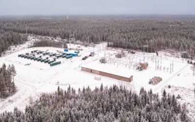 A BESS project that OX2 recently sold in Sweden, to optimiser Flower. Image: Flower / OX2.